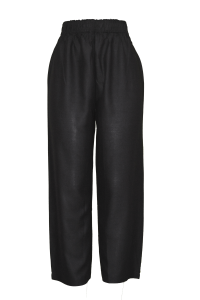 Straight Palazzo with Elastic, Fabric Plain Rayon, Length- 38+